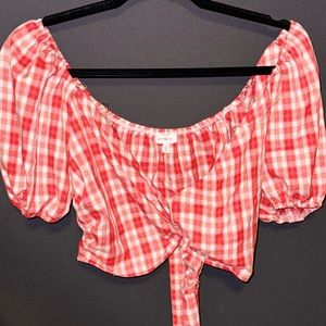 Red Crop top ♥️